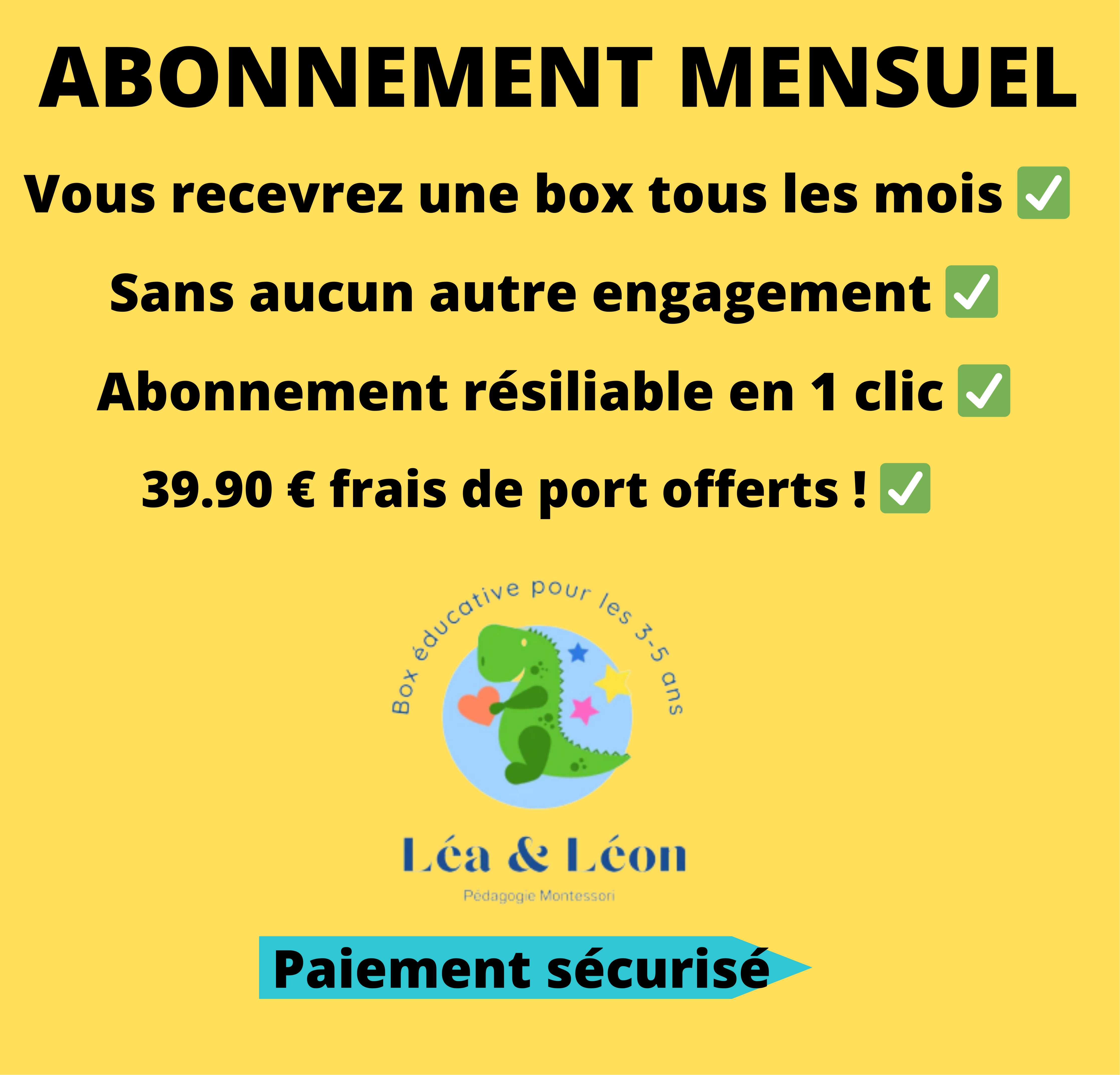 Abonnement mensuel